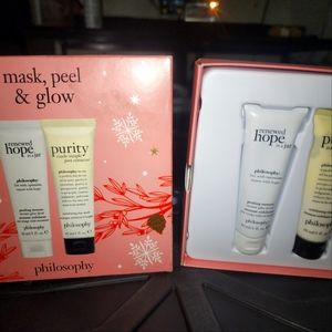 Philosophy Mask, Peel and Glow Set